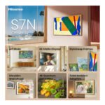 Hisense 55S7NQTUK 55" Canvas 4K TV - Image 2