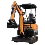 TYPHON TERROR XX Heavy-Duty Mini Excavator – 4000 lbs Rubber Track Digger with Kubota D902 Diesel Engine - Image 2