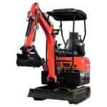 TYPHON TERROR XX Heavy-Duty Mini Excavator – 4000 lbs Rubber Track Digger with Kubota D902 Diesel Engine (Alternative Layout) - Image 6