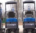 TYPHON TERROR XI Heavy-Duty Mini Excavator – 1-Ton 13.5HP Briggs & Stratton Engine EPA-Certified Crawler Digger - Image 7