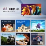 Hisense 58A6NTUK 58" UHD 4K Smart TV - Image 3