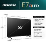 Hisense 65E7NQTUK 65" QLED 4K Smart TV - Image 2