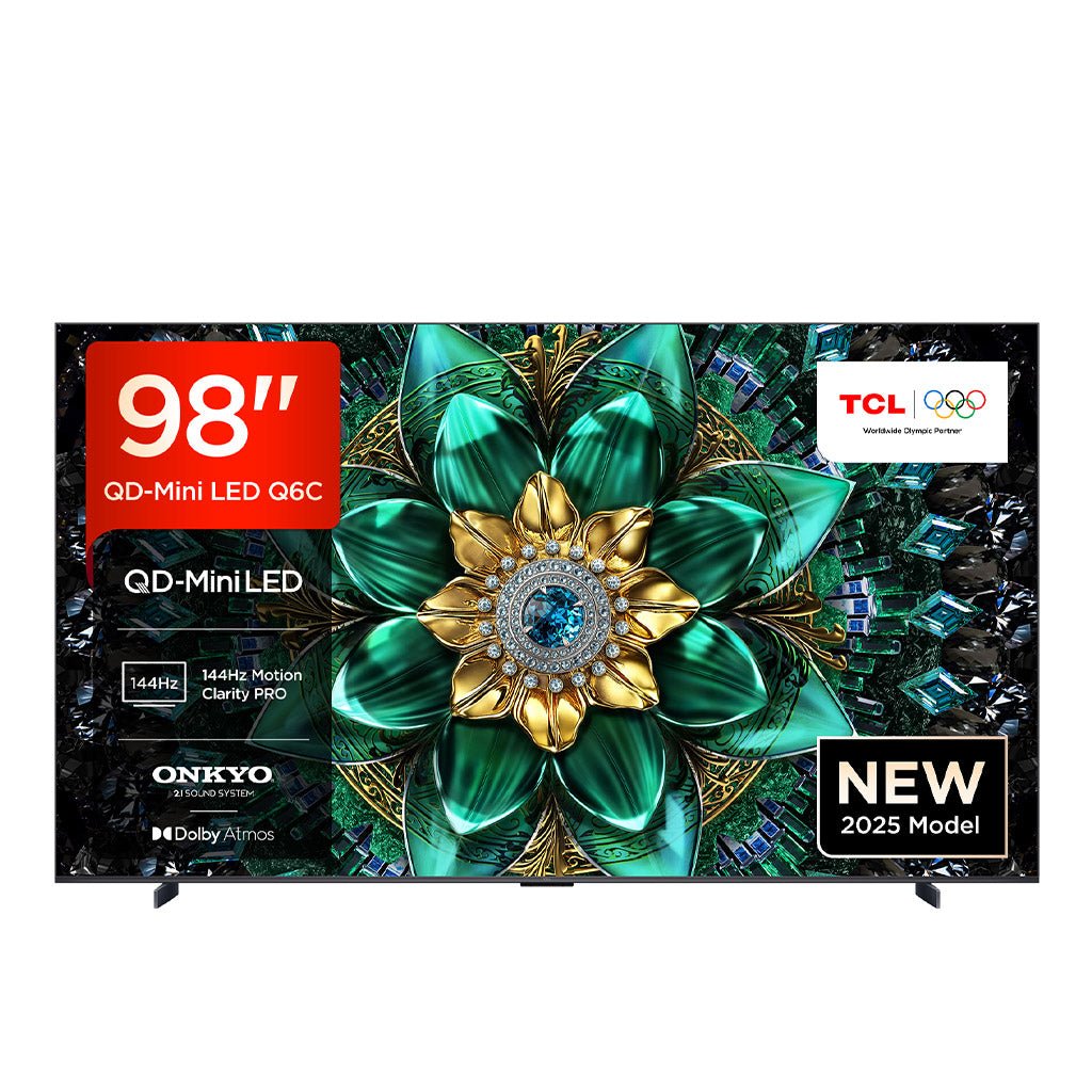 98q6c TCL 98Q6C-UK 98" 4K UHD QD-Mini LED TV - Image 1