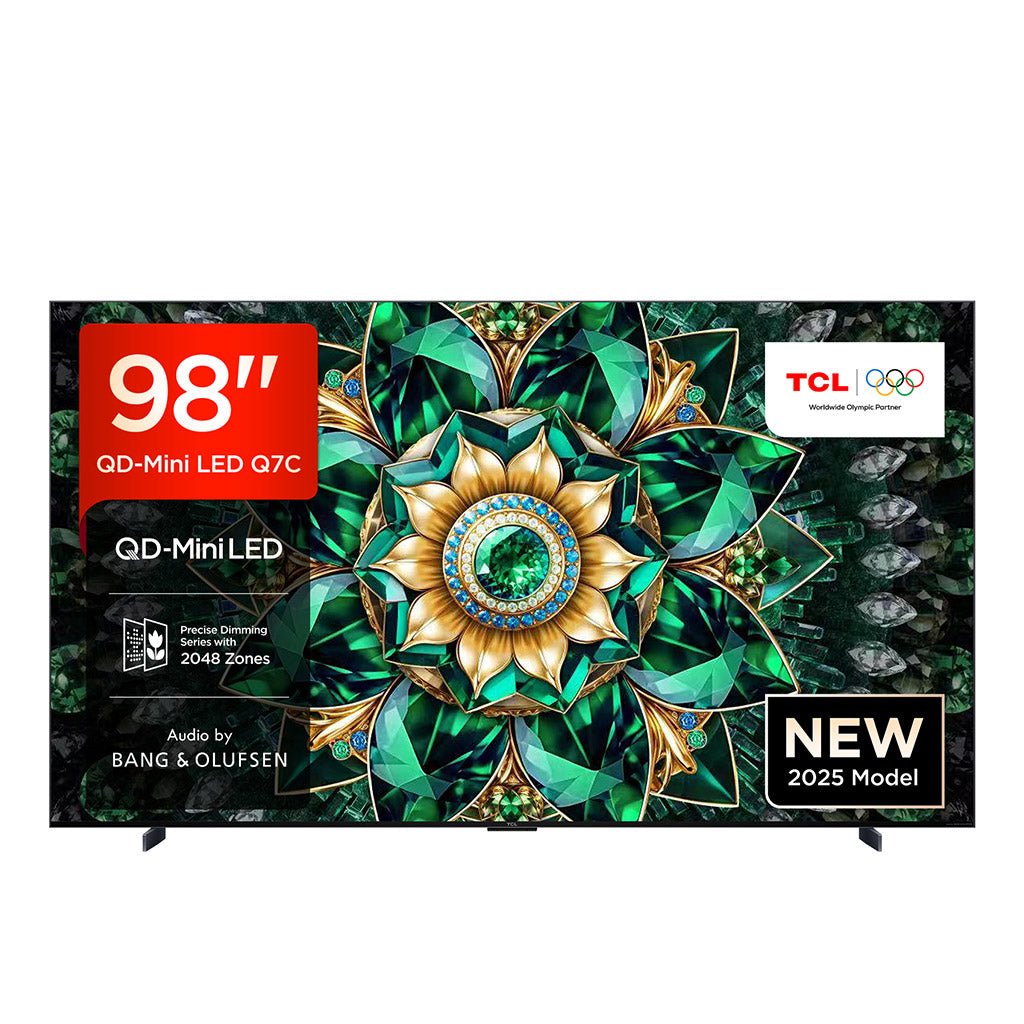 98q7c TCL 98Q7C-UK 98" 4K UHD QD-Mini LED TV - Image 1