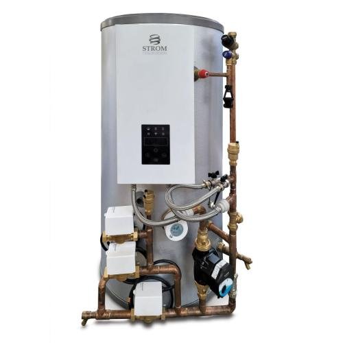 SBSP11H200PP Strom All in One 11Kw Single Phase Heat Only boiler & 200L Preplumbed Indirect Cylinder SBSP11H200PP - Image 1
