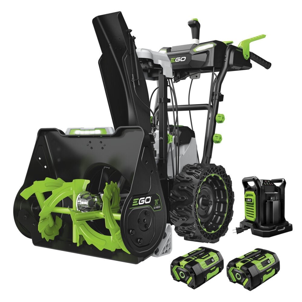 SNT2425-1 EGO Power+ SNT2425 24" Two-Stage Self-Propelled Snow Blower with (2) 7.5Ah Batteries and Dual-Port Charger - Image 1