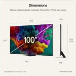 LG 100QNED87B6 100" 4K QNED evo MiniLED AI TV - Image 2