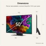 LG 50QNED87B6A 50" 4K QNED evo MiniLED AI TV - Image 2