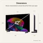 LG OLED42C66LB 42" 4K OLED evo TV - Image 2