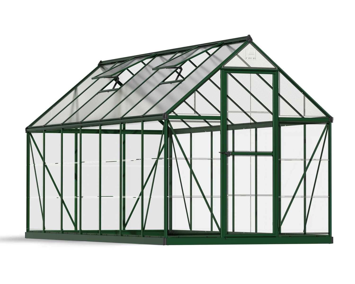 gmc-0375aa6a44a8.jpg Canopia by Palram Hybrid Hobby 6 ft. x 14 ft. Greenhouse Kit – Hybrid Panels - Image 1