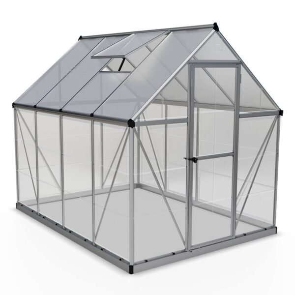 Canopia by Palram Hybrid Hobby 6 ft. x 8 ft. Greenhouse Kit – Hybrid Panels