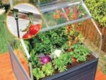 Canopia by Palram Plant Inn 4 ft. x 4 ft. Greenhouse Kit – Silver Structure & Clear Panels - Image 9