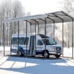 Arrow Carport, 14x24x14, Eggshell