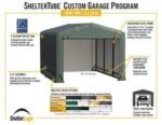 ShelterLogic ShelterTube Wind and Snow-Load Rated Garage, 10x23x8 - Image 6