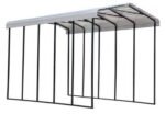 Arrow Carport, 14x24x14, Eggshell - Image 8