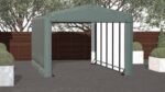 ShelterLogic ShelterTube Wind and Snow-Load Rated Garage, 12x27x10 - Image 7