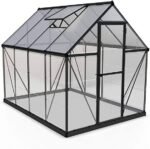 Canopia by Palram Mythos 6 ft. x 8 ft. Greenhouse Kit – Twinwall Panels
