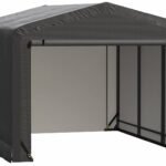ShelterLogic ShelterTube Wind and Snow-Load Rated Garage, 10x14x8