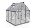 Canopia by Palram Hybrid Hobby 6 ft. x 6 ft. Greenhouse Kit – Hybrid Panels - Image 4