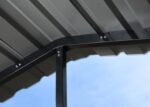 Arrow Carport, 14x24x14, Charcoal - Image 7