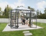 Canopia by Palram Oasis 8 ft. Greenhouse Kit – Grey Structure & Hybrid Panels - Image 4