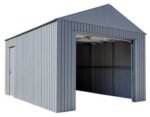 Sojag Everest Garage 12 x 15 ft. in Charcoal - Image 7