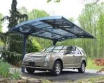Canopia by Palram Arizona Wave 5000 HG9105 Carport, 10 x 16 x 9, Gray - Image 5