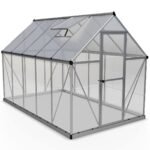 Canopia By Palram Hybrid Hobby 6 ft. x 10 ft. Greenhouse Kit – Hybrid Panels