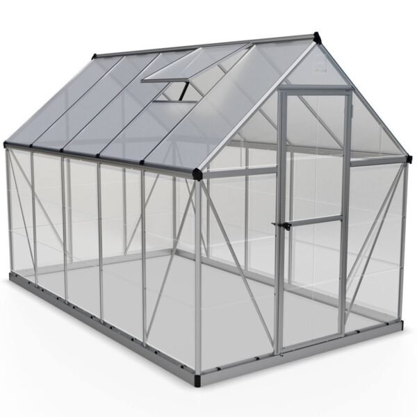 Canopia By Palram Hybrid Hobby 6 ft. x 10 ft. Greenhouse Kit – Hybrid Panels