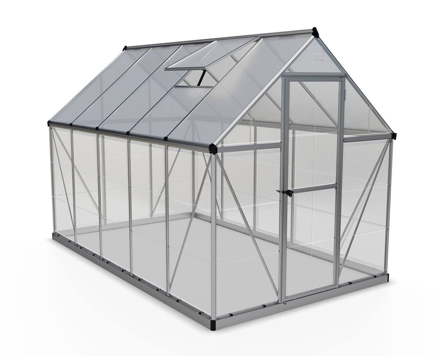 gmc-92908d578281.jpg Canopia By Palram Hybrid Hobby 6 ft. x 10 ft. Greenhouse Kit – Hybrid Panels - Image 1