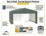 ShelterLogic ShelterTube Wind and Snow-Load Rated Garage, 20x27x12 - Image 8