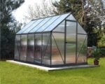 Canopia by Palram Mythos 6 ft. x 10 ft. Greenhouse Kit – Silver Structure & Twinwall Panels - Image 3