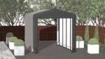 ShelterLogic ShelterTube Wind and Snow-Load Rated Garage, 10x18x10 - Image 7