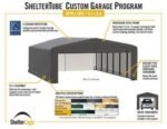 ShelterLogic ShelterTube Wind and Snow-Load Rated Garage, 20x32x10 - Image 6