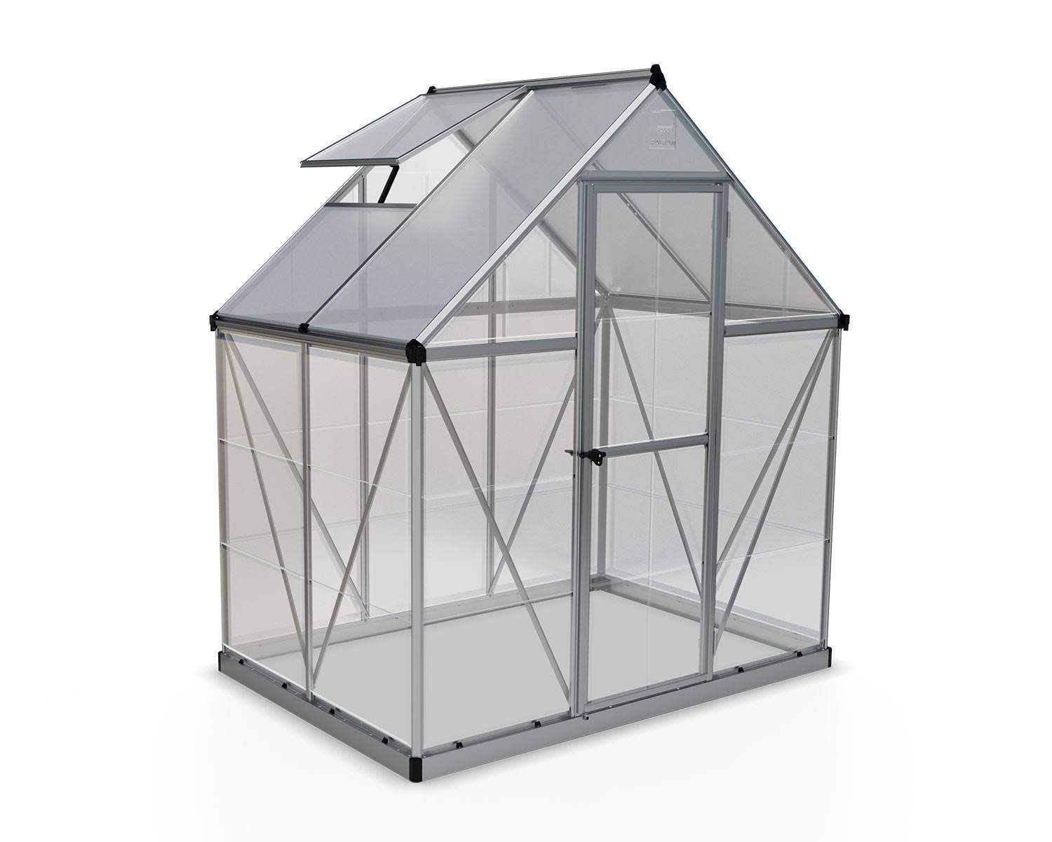 gmc-fed3dcc67381.jpg Canopia by Palram Hybrid Hobby 6 ft. x 4 ft. Greenhouse Kit – Hybrid Panels - Image 1