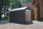 ShelterLogic Shed-in-a-Box 6 x 10 x 6 ft. 6 in. Peak Gray - Image 7