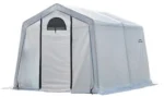 GrowIT Greenhouse-in-a-Box 10 x 10 ft. Peak Greenhouse