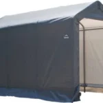 ShelterLogic Shed-in-a-Box 6 x 10 x 6 ft. 6 in. Peak Gray
