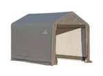 ShelterLogic Shed-in-a-Box 6 x 6x 6 ft Peak Grey