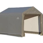 ShelterLogic Shed-in-a-Box 6 x 6x 6 ft Peak Grey