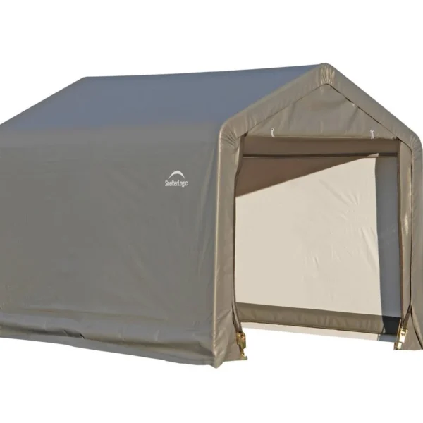 ShelterLogic Shed-in-a-Box 6 x 6x 6 ft Peak Grey