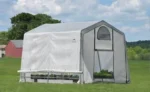 GrowIT Greenhouse-in-a-Box 10 x 10 ft. Peak Greenhouse - Image 4