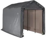 ShelterLogic Shed-in-a-Box 6 x 12 x 8 ft Peak Gray