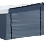 Arrow Enclosure Kit ONLY for Arrow Carport, 20 ft. x 20 ft. Gray