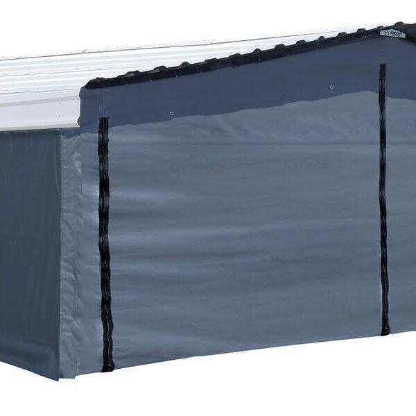 Arrow Enclosure Kit ONLY for Arrow Carport, 20 ft. x 20 ft. Gray