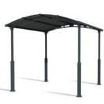 Canopia by Palram Alpine 12 ft. x 14 ft. Carport Kit – Grey Structure & Twin Wall Panels