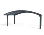 Canopia by Palram Arizona Double Wings 16 ft. x 19 ft. Carport Kit – Grey Structure & Solid Panels - Image 2