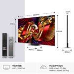 TCL 75C8L-UK 75" 4K SQD-Mini LED TV - Image 2