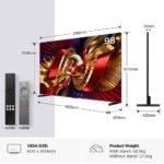 TCL 98C8L-UK 98" 4K SQD-Mini LED TV - Image 2