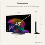 LG OLED48C66LB 48" 4K OLED evo TV - Image 2